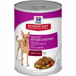 Best deal 🌟 Science Diet Adult 🦮 Dog Savory Stew Wet 🦮 Dog Food 🛒