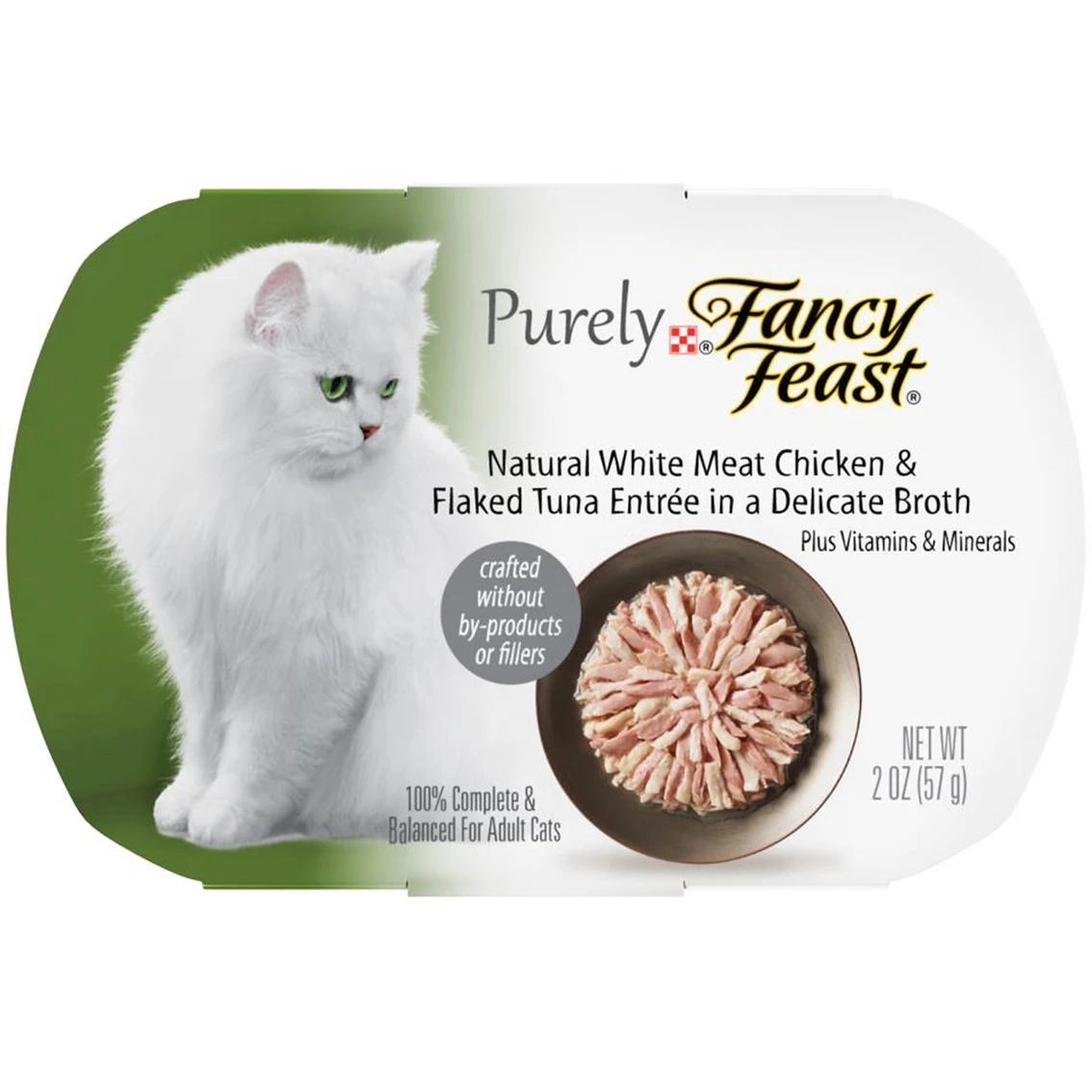 Wholesale ⭐ Fancy Feast Purely White Meat Chicken & Flaked Tuna Cat Food, 2 Oz. ⌛ 1 Wholesale ⭐ Fancy Feast Purely White Meat Chicken & Flaked Tuna Cat Food, 2 Oz. ⌛