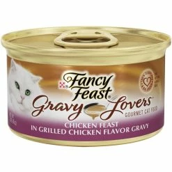 Wholesale 🔔 Fancy Feast Gravy Lovers Chicken Feast Cat Food, 3 Oz. 💯