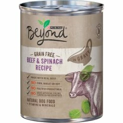 Promo ✨ Purina Beyond Grain Free Beef Spinach 🦮 Dog Food, 12.5 Oz. 💯
