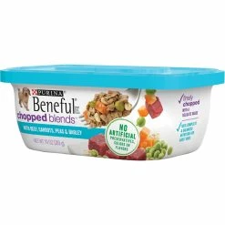 Deals 🔔 Purina Beneful Chopped Blends Beef Pasta 🦮 Dog Food, 10 Oz. 👍