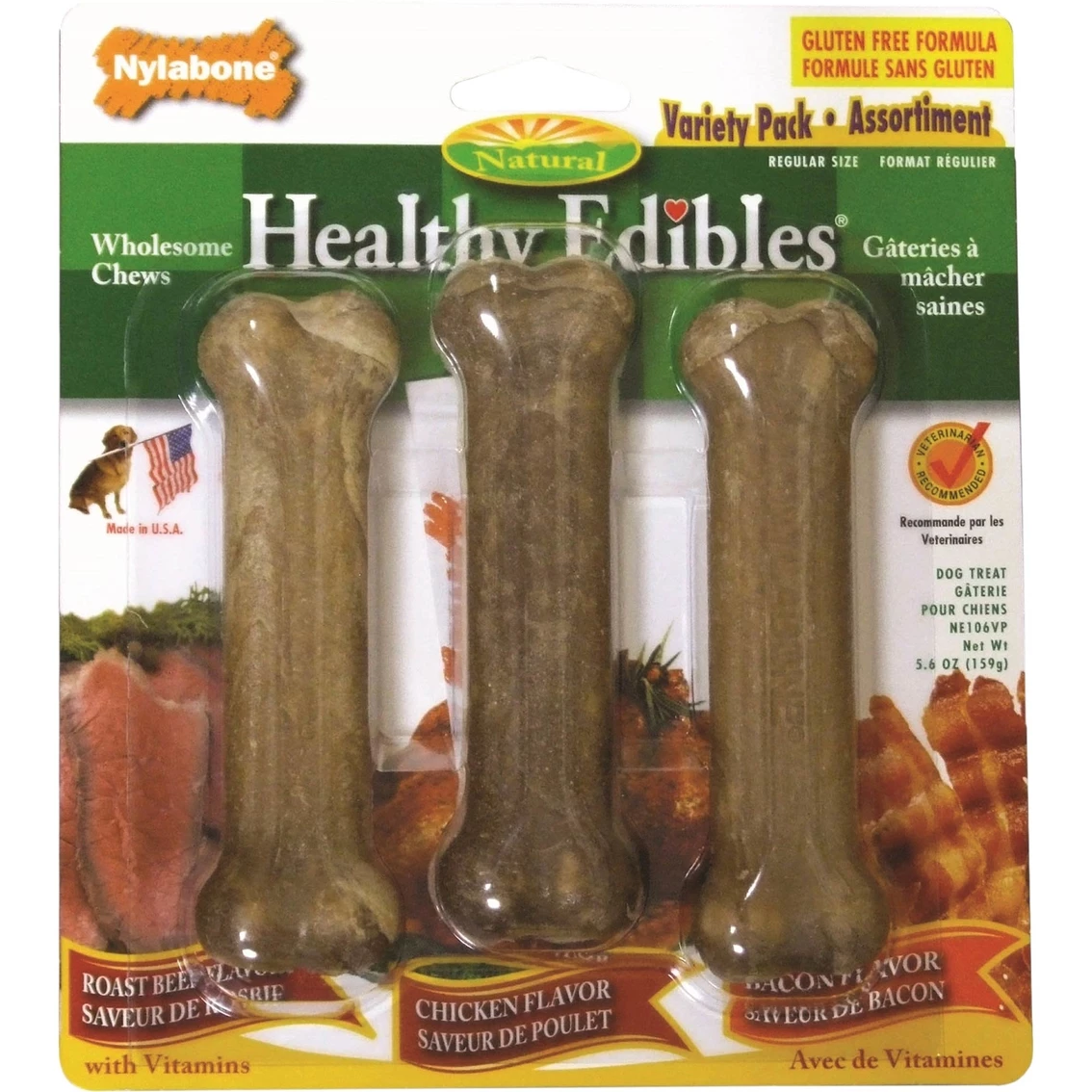 Best Pirce ❤️ Nylabone Healthy Edibles Longer Lasting Variety Pack, Triple Pack ???? 1 Best Pirce ❤️ Nylabone Healthy Edibles Longer Lasting Variety Pack, Triple Pack ????