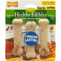 Promo ???? Nylabone Healthy Edibles Variety, Triple Pack Petite ????