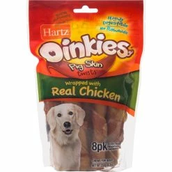 Flash Sale ✔️ Hartz Oinkies Chicken Flavor 8 Pk. ???? Dog Treats ????