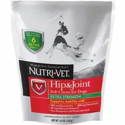Discount ⭐ Nutri-Vet Cheese And Chicken Hip And Joint Extra Soft ???? Dog Chews ⭐