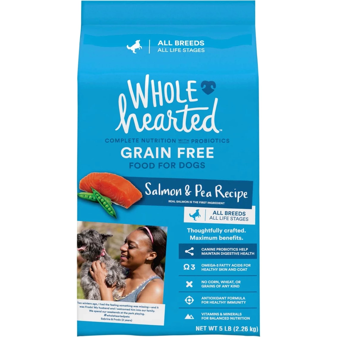 Coupon ✨ WholeHearted Grain Free All Life Stages Salmon And Pea Recipe Dry ???? Dog Food ???? 1 Coupon ✨ WholeHearted Grain Free All Life Stages Salmon And Pea Recipe Dry ???? Dog Food ????