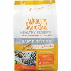 New ???? WholeHearted Healthy Benefits Easy Digestion Dry Cat Food ????