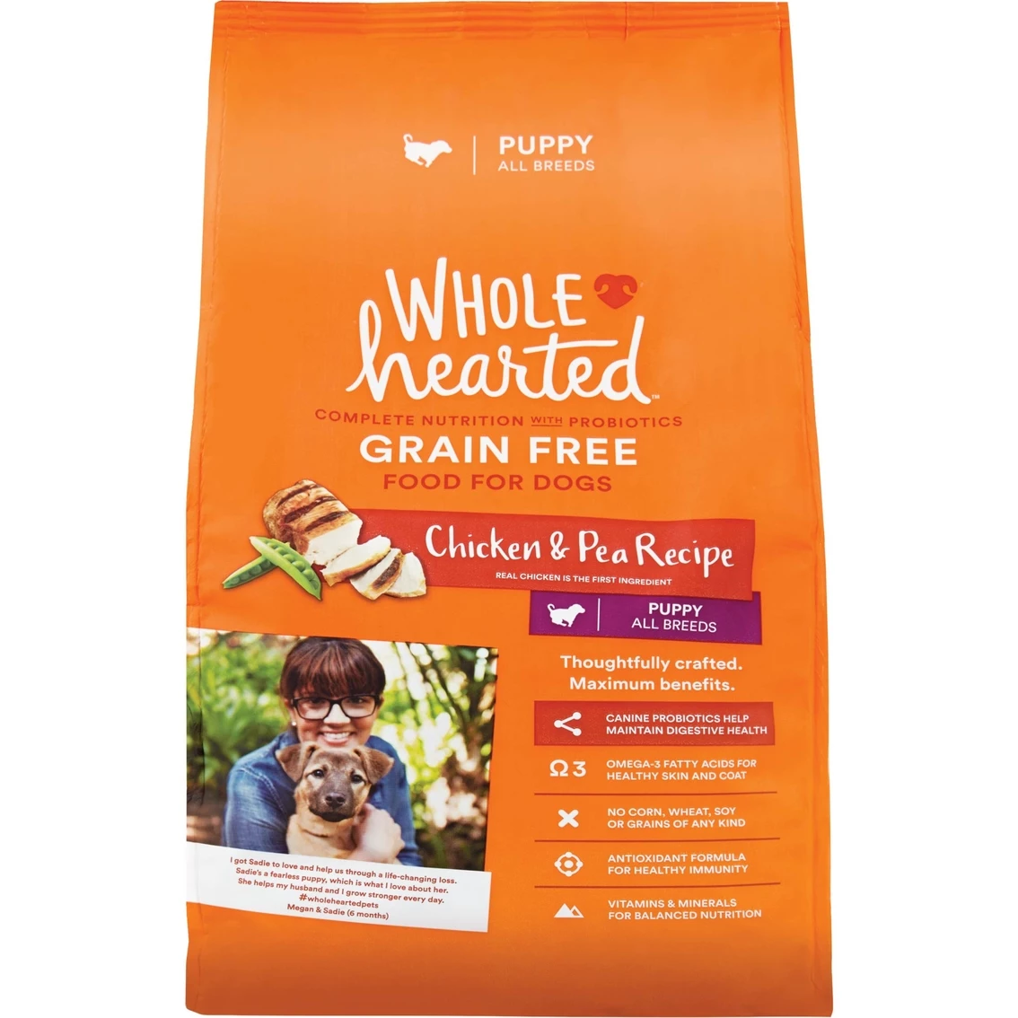 Top 10 ???? WholeHearted Grain Free Chicken And Pea Recipe Dry Puppy Food ???? 1 Top 10 ???? WholeHearted Grain Free Chicken And Pea Recipe Dry Puppy Food ????