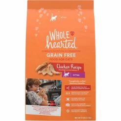 Cheap ⭐ WholeHearted Grain Free Chicken Formula Dry Kitten Food ????