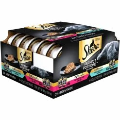 Coupon ???? Sheba Perfect Portions Seafood Cuts In Gravy Premium Cat Food Multipack ????