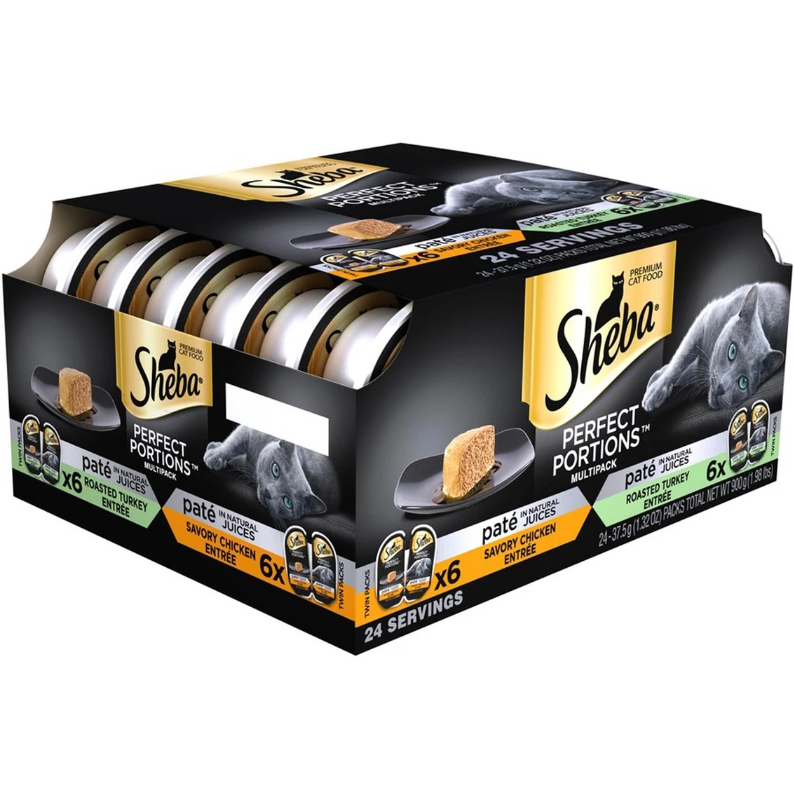 Coupon ???? Sheba Perfect Portions Poultry Pate Premium Cat Food Multipack ✨ 1 Coupon ???? Sheba Perfect Portions Poultry Pate Premium Cat Food Multipack ✨