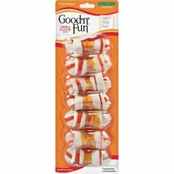 Outlet ???? Healthy Hide Good 'n' Fun Triple Flavor Mini Bone Rawhide Chews For ???? Dogs ????