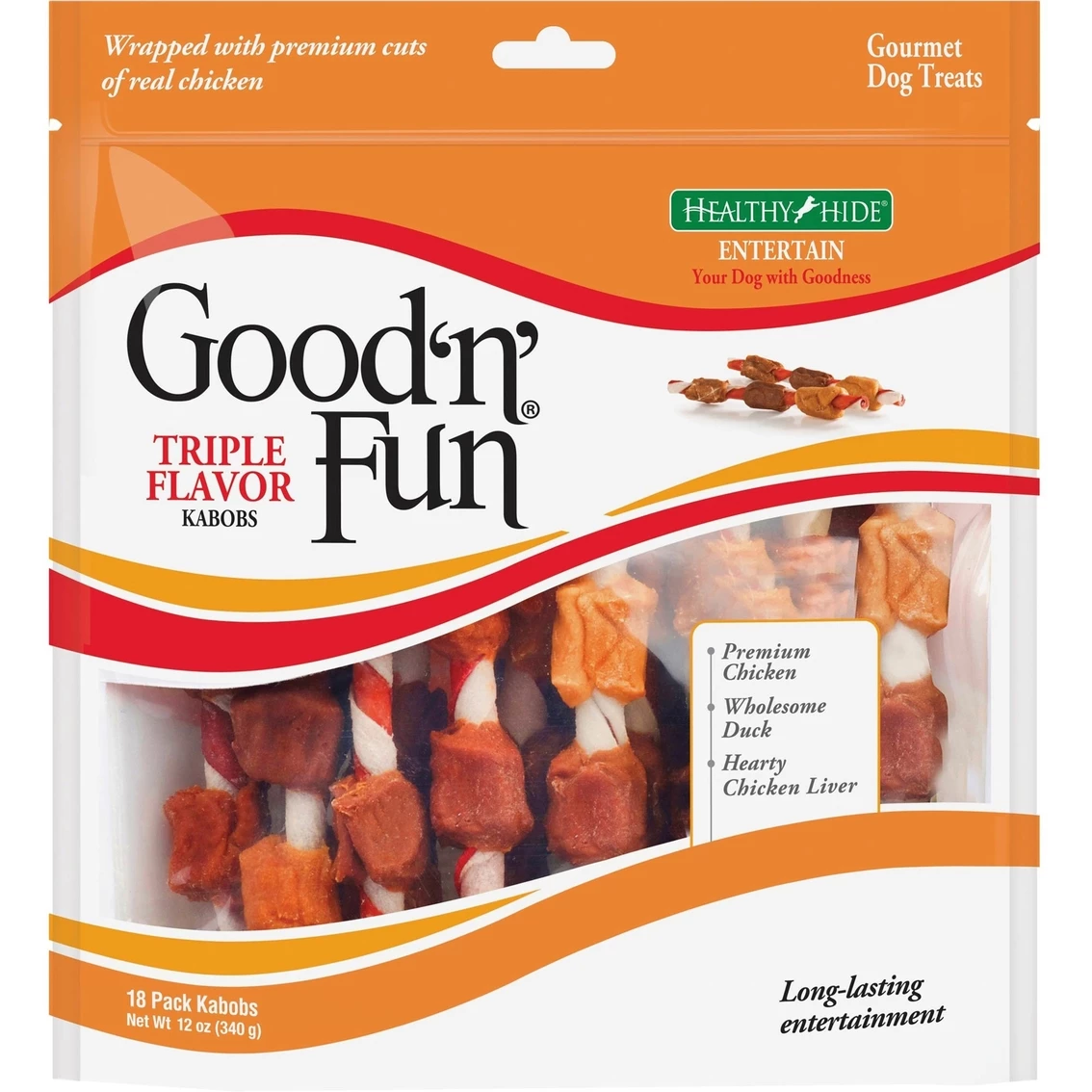 Hot Sale ???? Healthy Hide Good 'n' Fun Triple Flavored Kabobs Rawhide Chews For ???? Dogs ???? 1 Hot Sale ???? Healthy Hide Good 'n' Fun Triple Flavored Kabobs Rawhide Chews For ???? Dogs ????