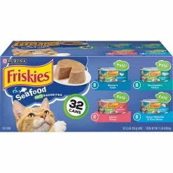 Cheap ???? Friskies Pate Wet Cat Food Variety Pack; Seafood Pate ✨