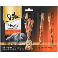Hot Sale ???? Sheba Meaty Tender Sticks Cat Treats 5 Ct. ✔️