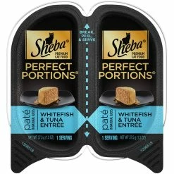 Promo ❤️ Sheba Perfect Portions Premium Whitefish And Tuna Entree Cat Food 2.6 Oz. ????