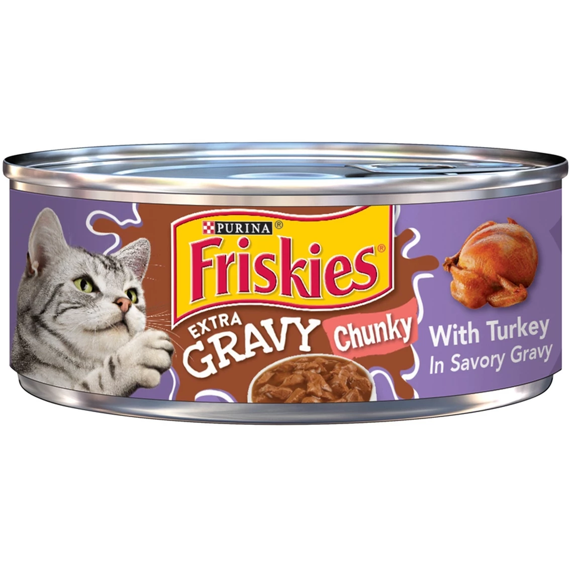 Brand new ???? Friskies Gravy Chunky With Turkey In Savory Gravy Wet Cat Food ???? 1 Brand new ???? Friskies Gravy Chunky With Turkey In Savory Gravy Wet Cat Food ????