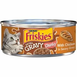 Budget ???? Friskies Gravy Chunky With Turkey In Savory Gravy Wet Cat Food ????