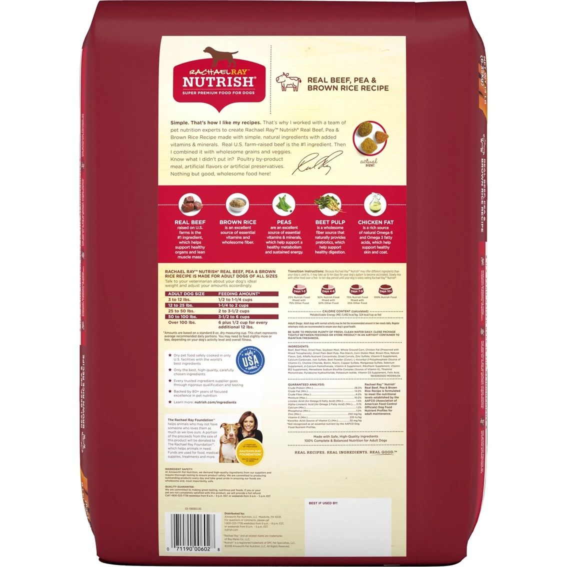 Buy ???? Rachael Ray Nutrish Natural Beef, Pea And Brown Rice Recipe Dry ???? Dog Food ???? 2 Buy ???? Rachael Ray Nutrish Natural Beef, Pea And Brown Rice Recipe Dry ???? Dog Food ???? - Image 2