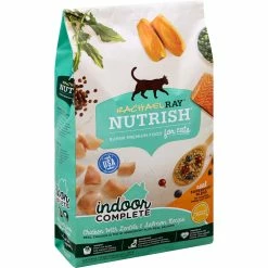 Budget ???? Rachael Ray Nutrish Indoor Complete Chicken With Salmon And Lentils Dry Cat Food ????