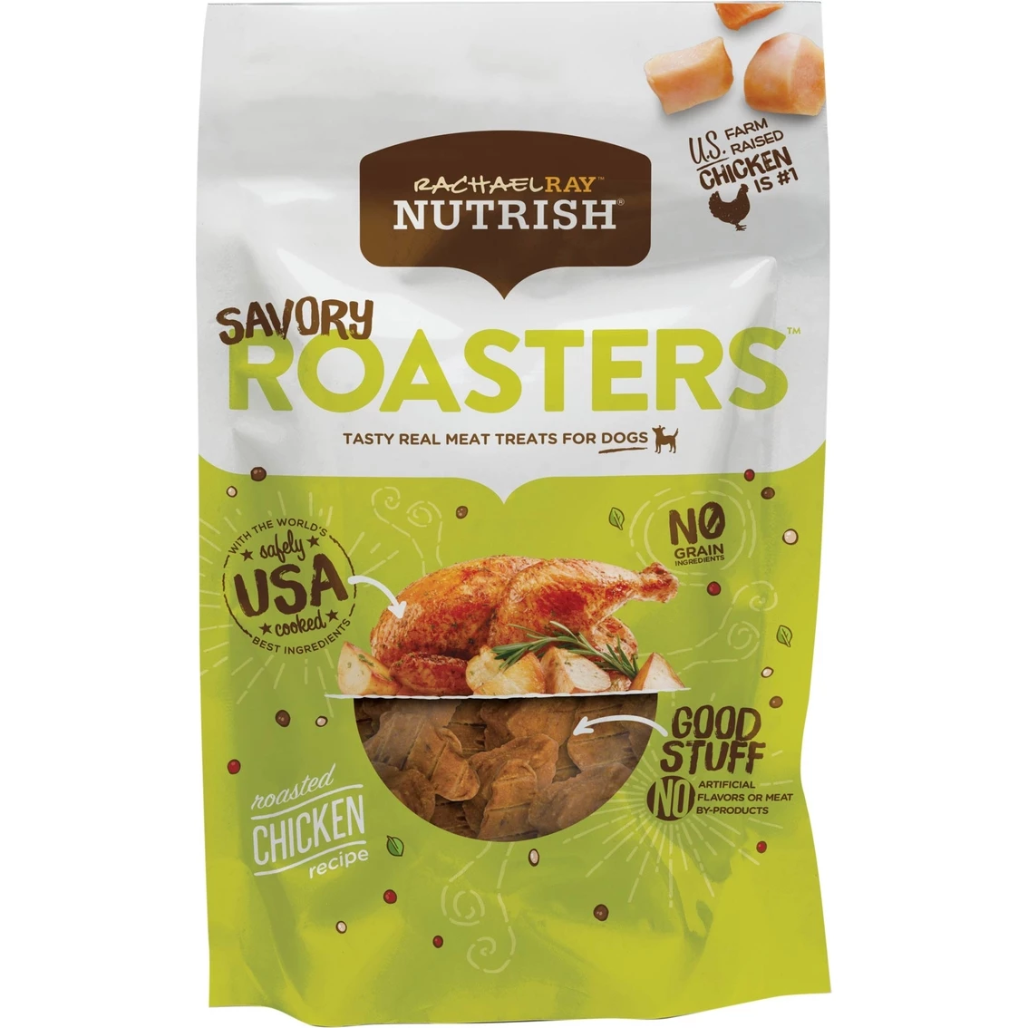 Brand new ???? Rachael Ray Nutrish Savory Roasters Roasted Chicken Grain Free ???? Dog Treats 12 Oz. ???? 1 Brand new ???? Rachael Ray Nutrish Savory Roasters Roasted Chicken Grain Free ???? Dog Treats 12 Oz. ????