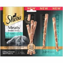 Wholesale 😉 Sheba Meaty Tender Sticks Cat Treats 5 Ct. 🎉