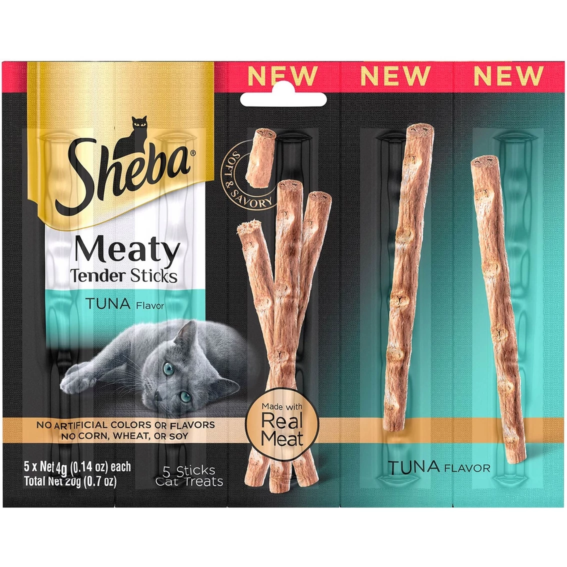 Wholesale ???? Sheba Meaty Tender Sticks Cat Treats 5 Ct. ???? 1 Wholesale ???? Sheba Meaty Tender Sticks Cat Treats 5 Ct. ????