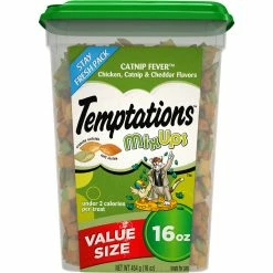 Flash Sale 💯 Whiskas Temptations Mix Ups Catnip Fever Treats,16 Oz. 😍