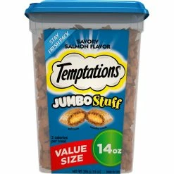 Deals ???? Whiskas Temptations Jumbo Stuff Savory Salmon Cat Treats 14 Oz. ????