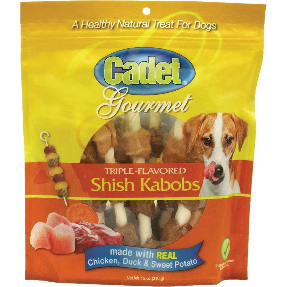 Outlet ???? Cadet Gourmet Rawhide Triple Flavored Shish Kabob ???? Dog Treats ???? 1 Outlet ???? Cadet Gourmet Rawhide Triple Flavored Shish Kabob ???? Dog Treats ????