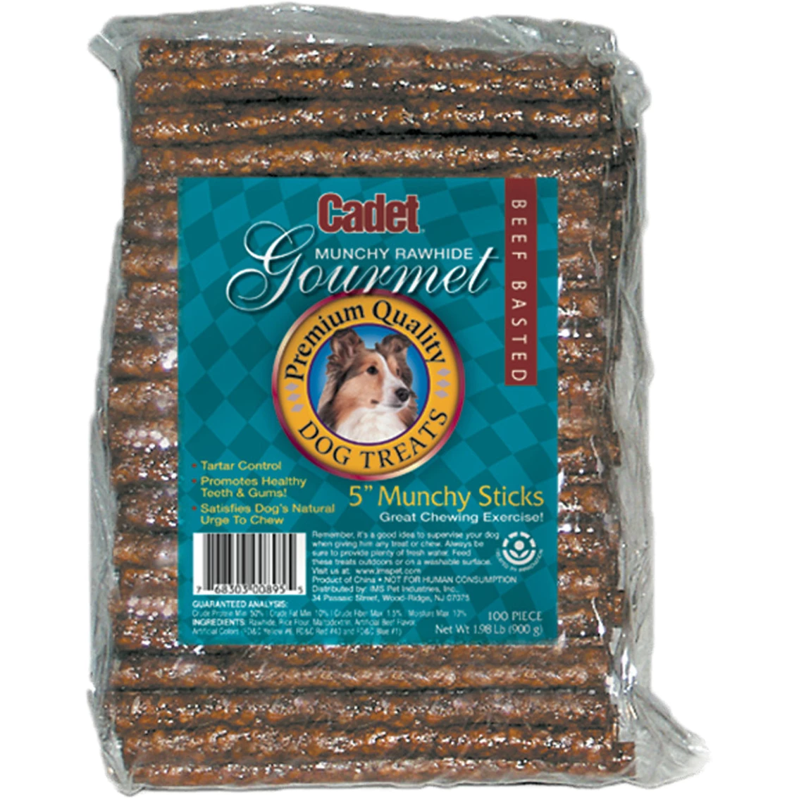 Brand new π Cadet 5 In. Rawhide Beef Basted Munchy Sticks 100 Pk. βοΈ 1 Brand new π Cadet 5 In. Rawhide Beef Basted Munchy Sticks 100 Pk. βοΈ