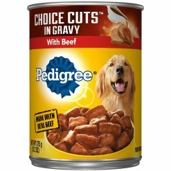 Coupon 👍 Pedigree Choice Beef 🐕 Dog Food 13.2 Oz. 👏