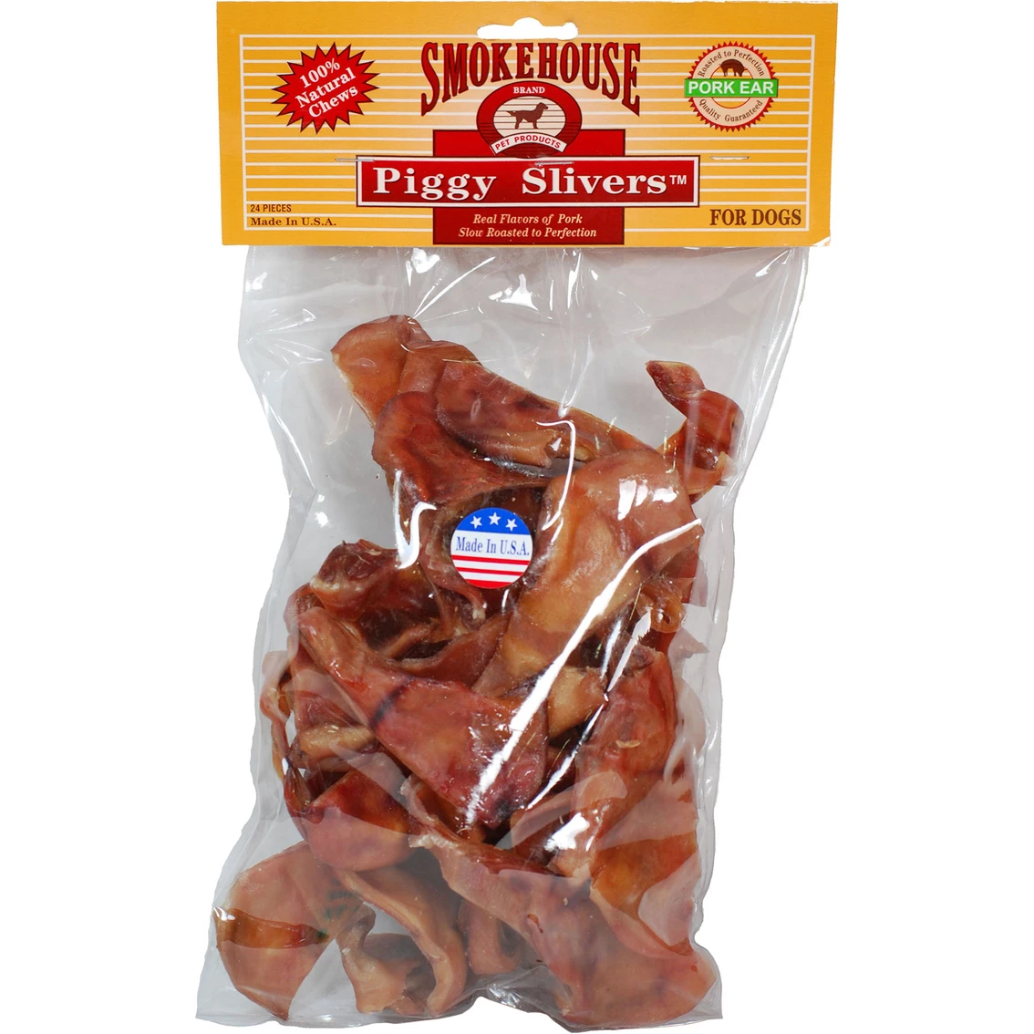 Outlet π€© Smokehouse Natural Piggy Slivers π Dog Treats 24 Pk. π 1 Outlet π€© Smokehouse Natural Piggy Slivers π Dog Treats 24 Pk. π