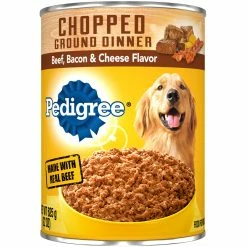 Promo ❤️ Pedigree Meaty Ground Dinner Wet 🐶 Dog Food, 20 Oz. 🤩