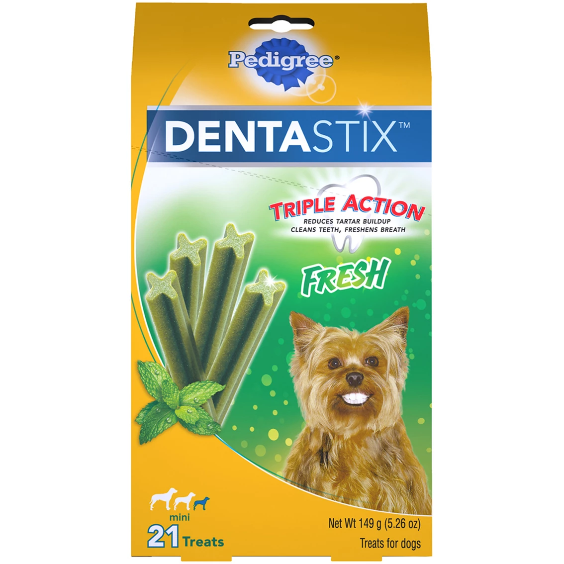 Wholesale ๐ฏ Pedigree Mini Dentastix, 21 Ct. ๐ 1 Wholesale ๐ฏ Pedigree Mini Dentastix, 21 Ct. ๐