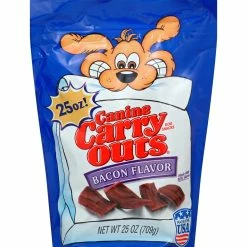 Cheap 🔥 Canine Carry Outs Bacon 🐕 Dog Treats 25 Oz. ❤️