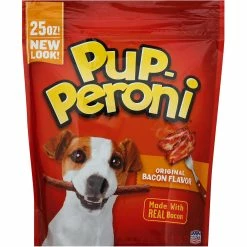 Cheap ???? Pupperoni Bacon Flavor ???? Dog Treats 25 Oz. ????