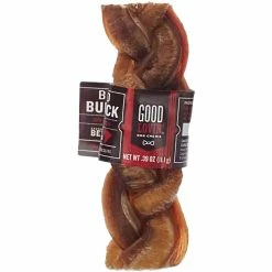 Deals 🌟 Good Lovin’ Braided Bully Stick 🐶 Dog Chew 2 Pk. 😀
