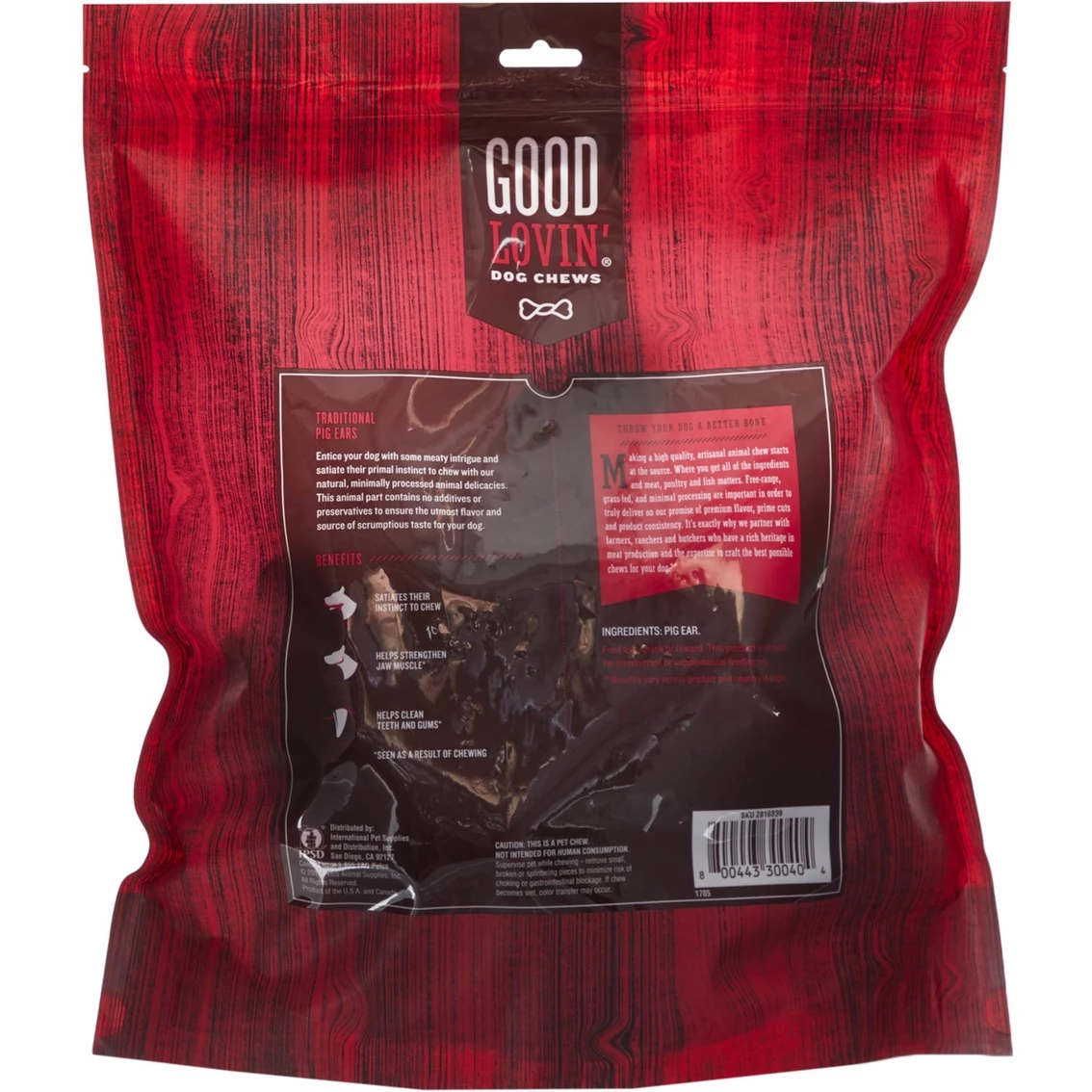 Cheapest ⌛ Good Lovin’ Good Lovin' Traditional Pig Ear ???? Dog Chews 12 Oz., 25 Ct. ✔️ 2 Cheapest ⌛ Good Lovin’ Good Lovin' Traditional Pig Ear ???? Dog Chews 12 Oz., 25 Ct. ✔️ - Image 2