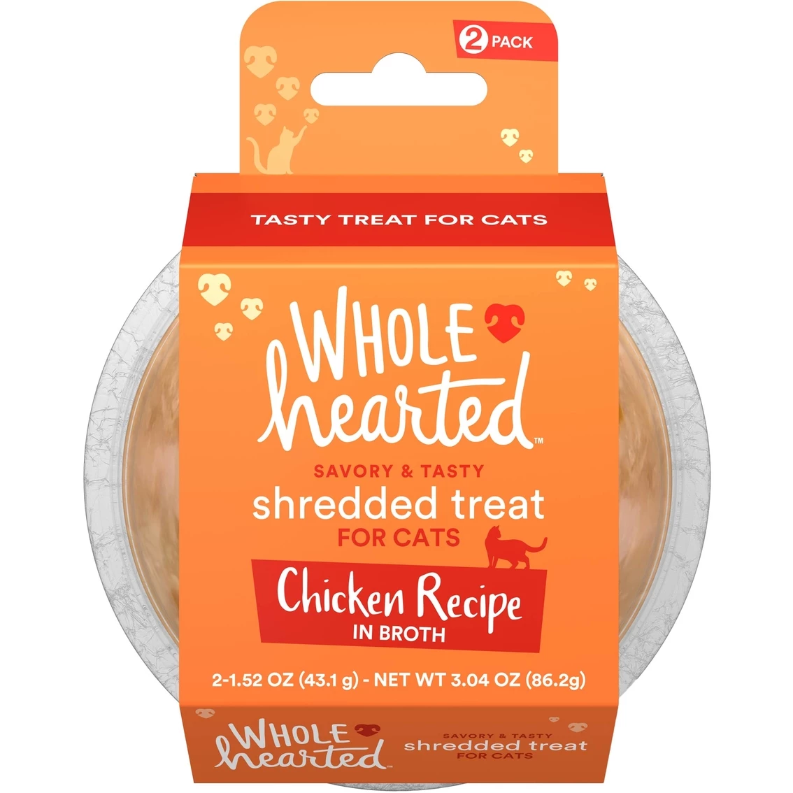 Deals ???? WholeHearted Grain Free Chicken Recipe Shredded Cat Treats 2 Ct., 1.52 Oz. ???? 1 Deals ???? WholeHearted Grain Free Chicken Recipe Shredded Cat Treats 2 Ct., 1.52 Oz. ????