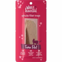 Milk Bone Shop 13 Cheapest 🎉 WholeHearted Protein Rich Tuna Filet Cat Treat 1 Oz. 🥰