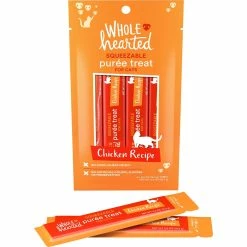 Deals ???? WholeHearted Chicken Recipe Puree Squeezable Cat Treats 4 Ct., 0.5 Oz. ???? -Milk Bone Shop unnamed file 426