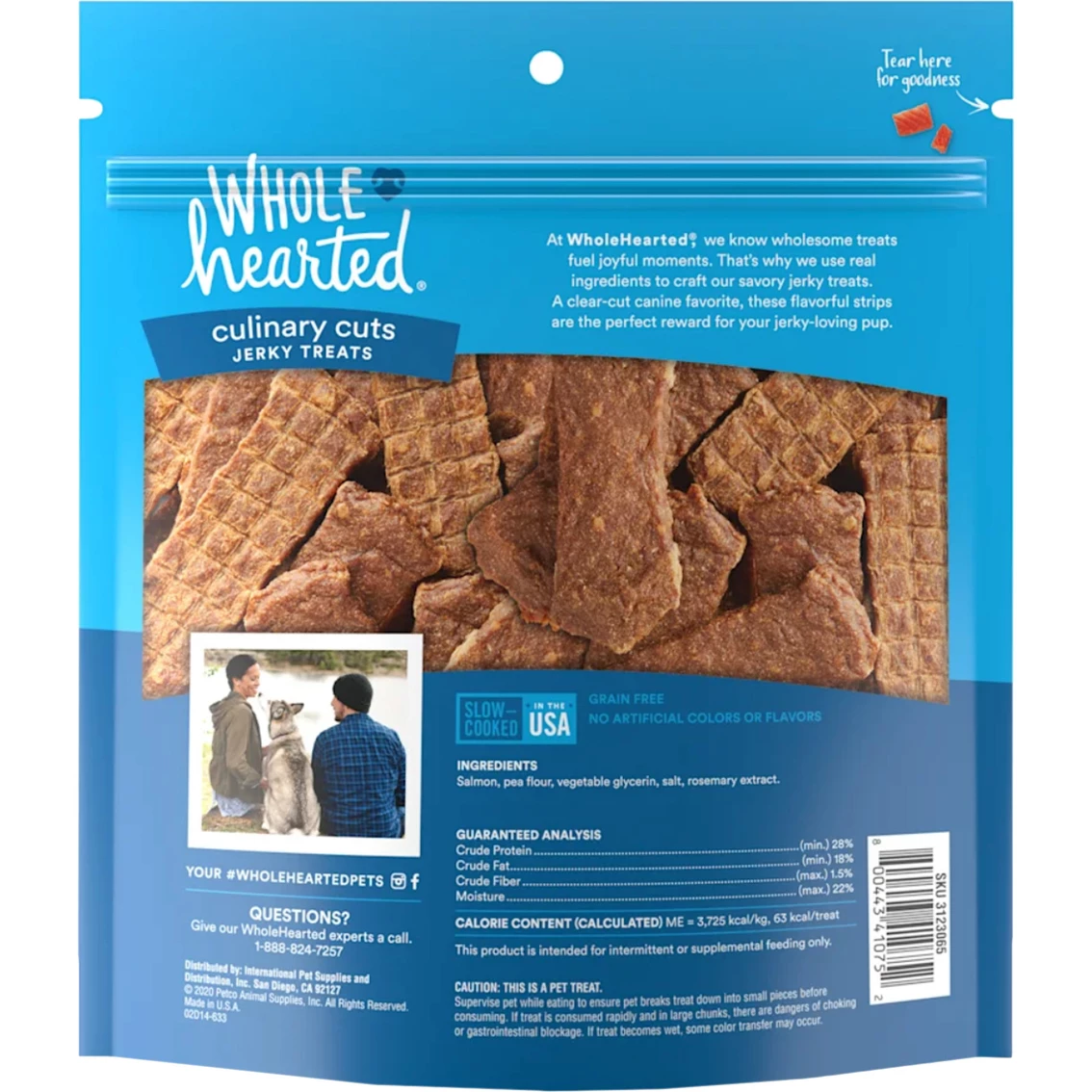 New โ๏ธ WholeHearted Culinary Cuts Salmon Recipe Jerky ๐ฆฎ Dog Treats 16 Oz. โจ 2 New โ๏ธ WholeHearted Culinary Cuts Salmon Recipe Jerky ๐ฆฎ Dog Treats 16 Oz. โจ - Image 2