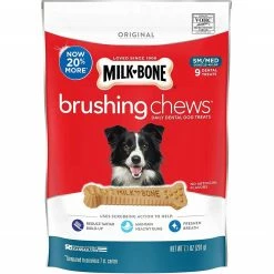 Hot Sale ???? Milk Bone Brushing Chews Daily Dental Small And Medium ???? Dog Treats 9 Ct. ????