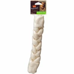 Flash Sale ???? Hartz Rawhide 10 In. Braid Twist Natural Bone ???? Dog Treat ✔️