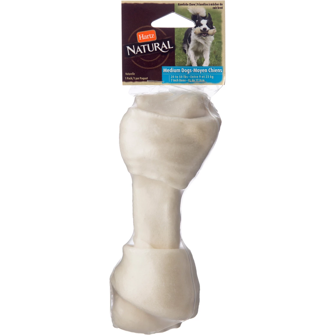 Promo ❤️ Hartz Rawhide 7 In. Natural Bone ???? Dog Treat ???? 1 Promo ❤️ Hartz Rawhide 7 In. Natural Bone ???? Dog Treat ????
