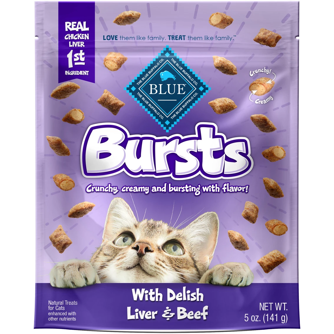 Best Sale โญ Blue Buffalo Bursts Liver And Beef Filled Cat Treats ๐งจ 2 Best Sale โญ Blue Buffalo Bursts Liver And Beef Filled Cat Treats ๐งจ - Image 2