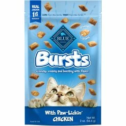 Flash Sale ???? Blue Buffalo Bursts Filled Chicken Cat Treats ????