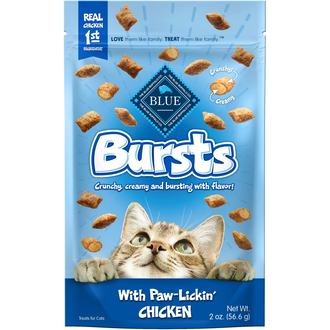 Flash Sale ???? Blue Buffalo Bursts Filled Chicken Cat Treats ???? 1 Flash Sale ???? Blue Buffalo Bursts Filled Chicken Cat Treats ????