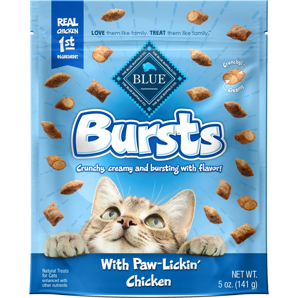 Flash Sale ???? Blue Buffalo Bursts Filled Chicken Cat Treats ???? 2 Flash Sale ???? Blue Buffalo Bursts Filled Chicken Cat Treats ???? - Image 2